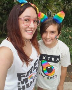 first pride with the kid