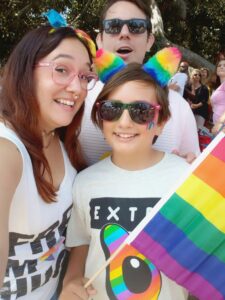family's first pride