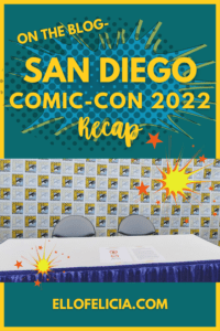 San Diego Comic-Con 2022 Recap Pin