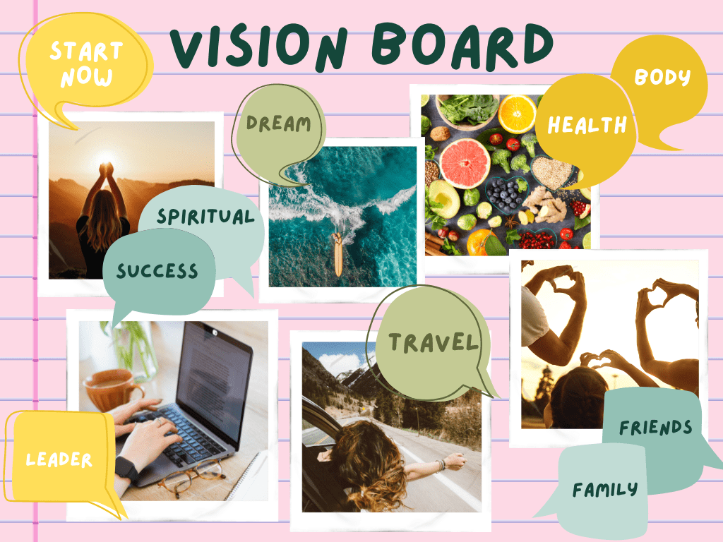 Skipping Resolutions, Going with a Vision - Vision Board