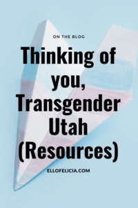 transgender Utah