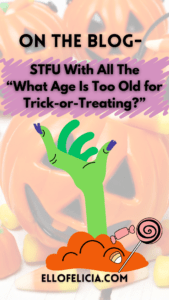 trick-or-treating pin