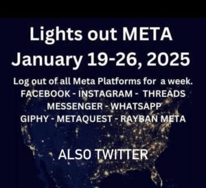 lights out social media meta