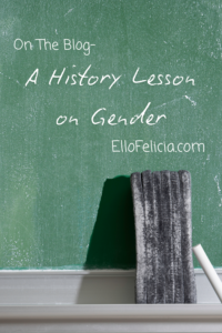 history lesson on gender pin